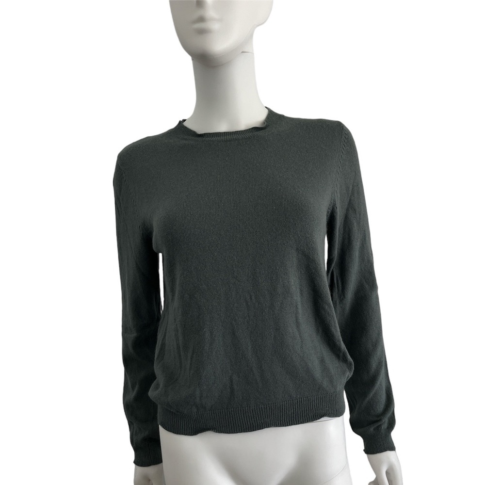 Jigsaw crewneck sweater green‎